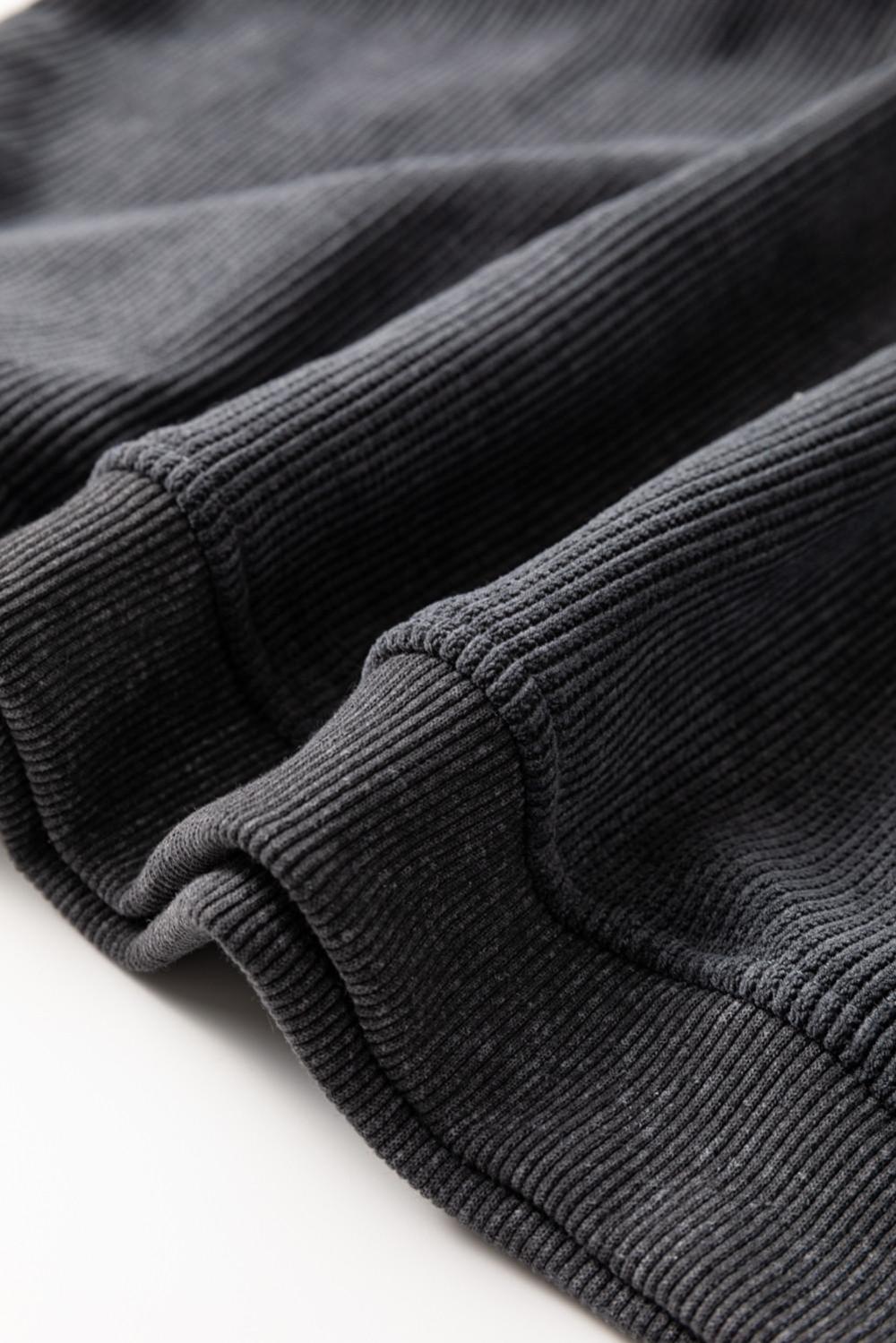 Women Gray Checkerboard Teach Graphic Corded Crew Neck Sweatshirt | Sweatshirts